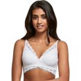 thumbnail image 1 of Maidenform Womens Pure Comfort Convertible Wireless Bralette, 38D, White, 1 of 1