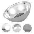 thumbnail image 4 of Minkissy Lot de 1 Grand Bol à Soupe Argenté Isolé en Acier Inoxydable Rangement Alimentaire pour la Maison, 4 of 8