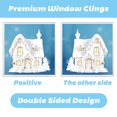 thumbnail image 3 of pitrice 9pack/lot Christmas Window Stickers Reusable Snowman Print Decoration Christmas Stickers For Windows C, 3 of 6