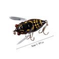 thumbnail image 2 of Cicada Attrape-pêche Attractif pour Bar en Eau Douce Plastique Réaliste avec Hameçon Fort Appâts de Natation Réutilisables, 2 of 5
