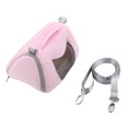 thumbnail image 2 of Portable Mesh Design Breathable Pet Carrier, Small Pet Carrier, for Gerbil Hamster, 2 of 7
