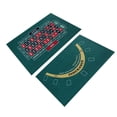 thumbnail image 2 of Rvkxad Double-Sided Poker Tablecloth, Roulette Game Mat with Card Pad, Casino Table Cover, Game Night Mat, 2 of 7