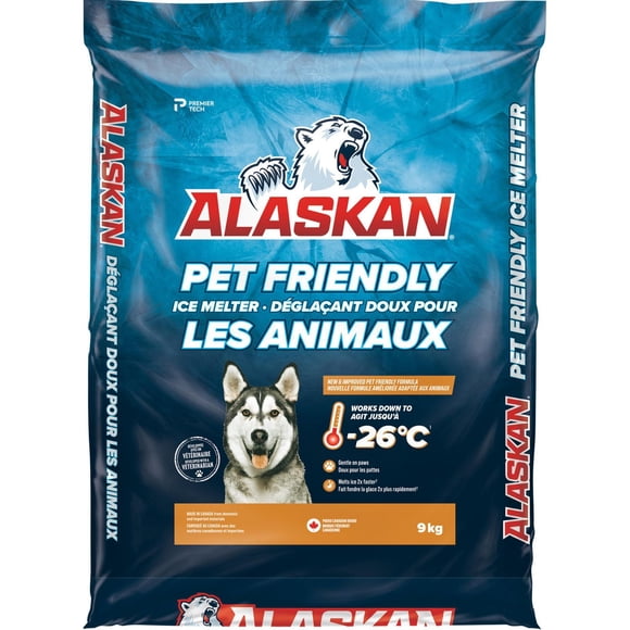 Déglaçant doux pour les animaux Alaskan – 9 kg