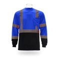 thumbnail image 4 of Radyan T-Shirt de Sécurité à Manches Longues Réfléchissant en Maille Bicolore - Lot de 12, 100 % Polyester, Taille : Adulte, 4 of 5