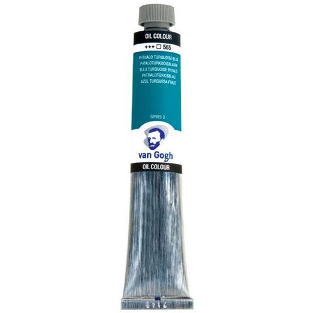 Royal Talens C020-55653 40ml Van Gogh Oil Color - Phthalo Turquoise Blue