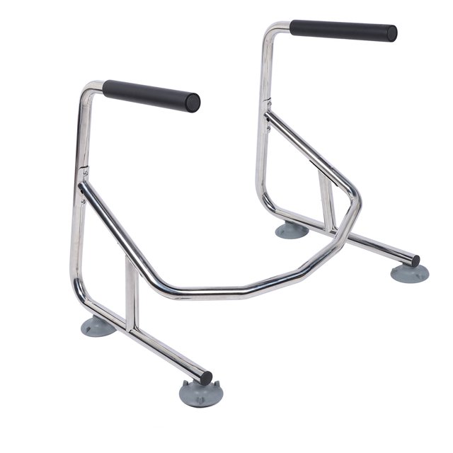 Toilet Safety Frame, Toilet Safety Rails Prevent Slip Stainless Steel for Elderly Seniors