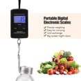 thumbnail image 2 of WALFRONT 40KG Portable Digital Handy Scale Electronic Hanging Luggage Scale Weight Measuring Tool,Measuring Tool, Luggage Scale, 2 of 8