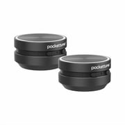 PocketTunes Mini Haut-parleurs à Conduction Osseuse | Bluetooth Sans Fil | Transforme les Surfaces en Haut-parleurs | Compact et Portable - Graphite