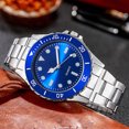 thumbnail image 4 of PVCS Montres de Mode pour Hommes Horloges Montres Acier Inoxydable Robes Décontractées Poignet Cristaux, 4 of 5