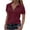 Wine, variant on zbxnLI Blouses for Women Business Work Collared V Neck Dress Shirts Casual Dressy Office Tunic Blouses for Ladies