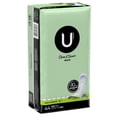 thumbnail image 3 of U by Kotex Clean & Secure Serviettes Maxi, Absorption Abondante, Non Parfumées, 3 of 9