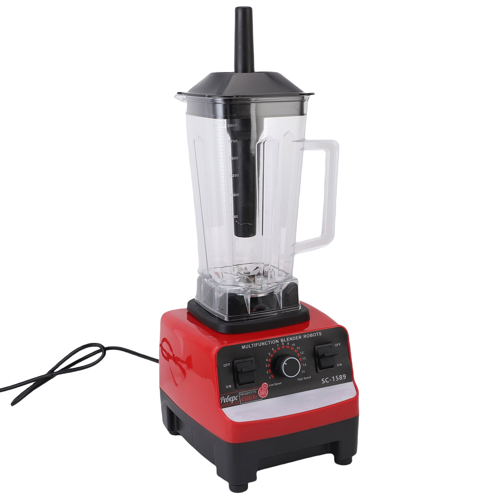 Countertop Crushing Blender, Blender Easy To Clean Powerful High Efficiency  for Shakes