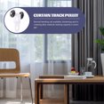 thumbnail image 2 of 100pcs Curtain Track Pulley Straight Track Curved Track Sliding Wheel Supply, 2 of 8