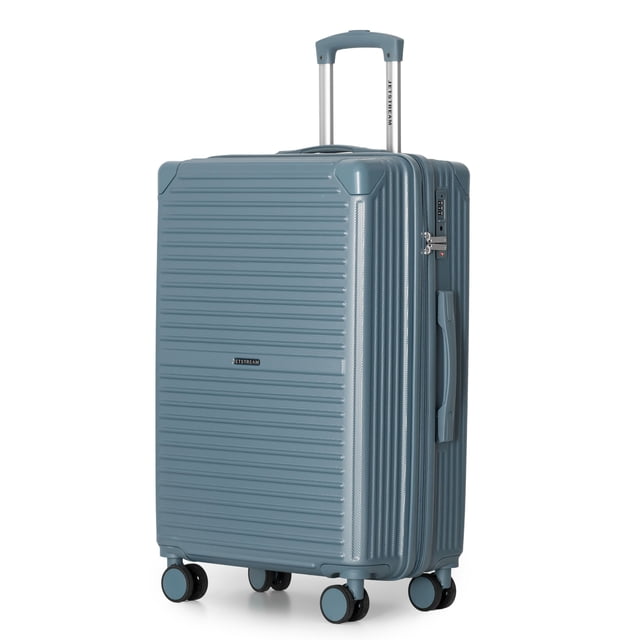 Jetstream Southbound 24 Inch Hardside Medium Checked Luggage, Spinner Suitcase with TSA Lock
