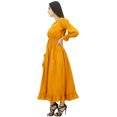 thumbnail image 2 of Bimba Robe Maxi Longue Décontractée en Coton pour Femme à Taille Smockée, 2 of 7