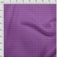 thumbnail image 3 of oneOone Silk Tabby Fabric Diamond & Leaves Block Printed Craft Fabric BTY 42 Inch Wide, 3 of 4