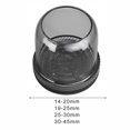 thumbnail image 2 of LCXmlly Floor Protector For Chair Legs 4Pcs Silicone Chair Leg Covers Non slip Scratch resistant Table Leg Floor Protectors for Furniture, 2 of 8