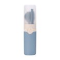 thumbnail image 2 of Vaidha New Portable Tableware Cutlery Chopsticks Set Storage Box Five Piece Student Gift, 2 of 2