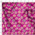 thumbnail image 4 of Soimoi Pink Rayon Fabric Rose Floral Print Fabric by Yard 56 Inch Wide, 4 of 6