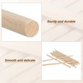 thumbnail image 4 of Unique Bargains 1/4 x 6 Inch Dowel Rods Wood Sticks Unfinished Wooden Dowel Rods Round Dowels Sticks 25 Pcs, 4 of 6