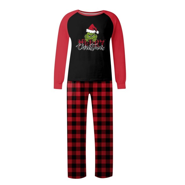 Pyjamas de Noël Assortis pour Femmes Ensembles de Pyjamas de Vacances pour la Famille