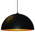 thumbnail image 1 of Dainolite 114-313P-BK-GLD Black Pendant, 1 of 3