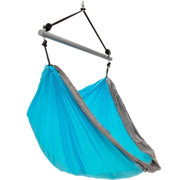 Vivere Parachute Hammock Chair-Light Blue