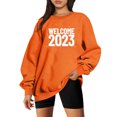 thumbnail image 2 of Costumes de Noël en Solde Femmes Classique Nouvel An Imprimé de Noël Col Rond Manches Longues Sweat-Shirt Ample pour Femmes, 2 of 7