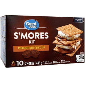 Great Value Peanut Butter Cup S’mores Kit