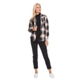 thumbnail image 2 of Iyla Women's Hacci Plaid Shirt, 2 of 6