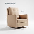 thumbnail image 2 of Storkcraft Beckett Chaise pivotante, 2 of 9