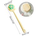 thumbnail image 2 of CEHVOM Brosse de Bain à Long Manche Poils Souples Fleur Brosse de Bain Brosse pour Frotter le Dos Brosse Double Face Brosse de Salle de Bain Boule de Bain Accessoire de Bain Liquidation, 2 of 3