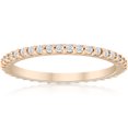 thumbnail image 1 of 1/3ct Diamond Eternity Ring Available in 14k Gold, 1 of 4