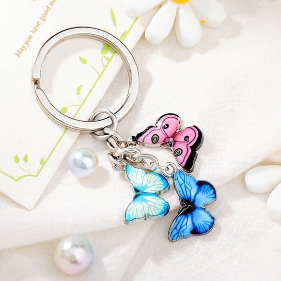 Dripping Pendant Keychain Fashion Bag Charm Keyring Elegant Decorative Accessory For Purse, Color A
