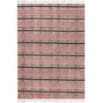 thumbnail image 1 of Casavani Dhurrie en Coton Indien Kilim d'Extérieur, Rouge 8x10 Pieds, 1 of 5