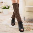 thumbnail image 1 of Woolen Leg Warmers for Autumn and Winter Boots for Calf Protection, 1 of 4