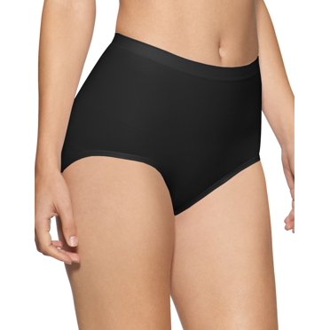 Hanes X204 Bali Culotte Sans Coutures à Maintien Ferme Lot de 2 Très Grande 2 Taupe Doux Ivoire