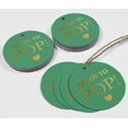 thumbnail image 4 of Inkdotpot Real Gold Foil Ready To Pop Baby Shower Tags Favor Hang Paper Tags 100 Pieces, 4 of 6