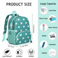 thumbnail image 3 of Boho Cat Aesthetic Student Backpack – Hand-Drawn Cat Graphic With Floral Cat Design And Minimalist Abstract Cat Art, 3 of 4