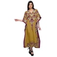 thumbnail image 3 of Moomaya Caftan pour Femmes Grande Taille Tenue d'Été Sortie de Plage Kimono Robe Caftan, 3 of 6