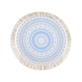 thumbnail image 1 of Light Bohemian Woven Placemat Pad with Tassel Heat Insulation for Kitchen Table and Everyday Use, 1 of 7
