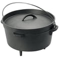 thumbnail image 2 of CUISILAND 9QT Pre-Seasoned Lip Lid Cast Iron Dutch Oven with Lid, 2 of 4