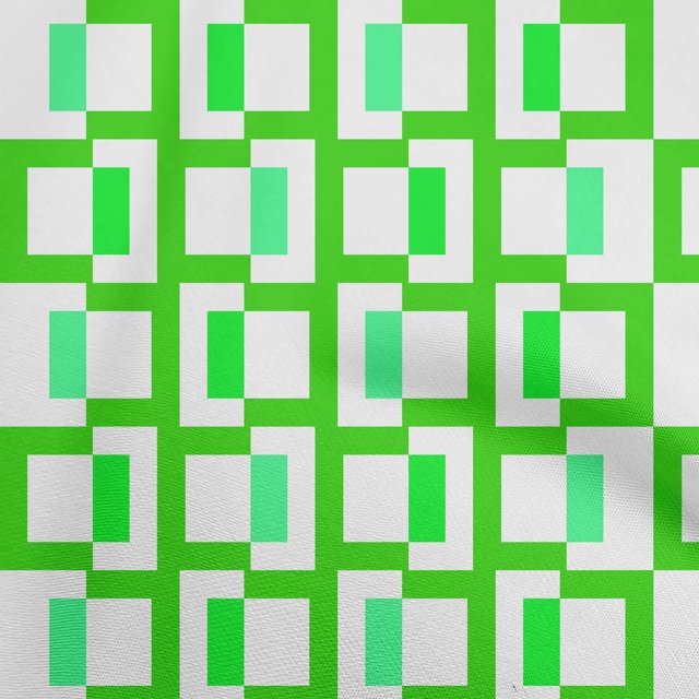 oneOone Viscose Chiffon Light Green Fabric Geometric Craft Projects Decor Fabric Printed By The Yard 42 Inch Wide