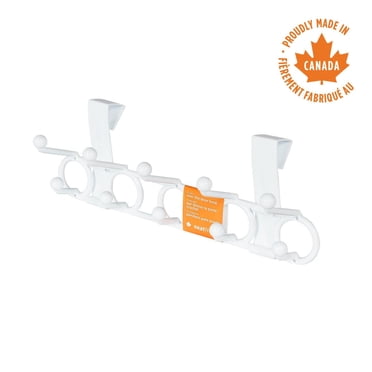 neatfreak! Over The Door Non Slip Hook, 10-Peg, Plastic