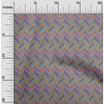 thumbnail image 1 of oneOone Polyester Lycra Fabric Herringbone Geometric Print Fabric By Yard 56 Inch Wide, 1 of 1