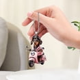 thumbnail image 3 of Gifts for Dogs Valentine's Day Love Dog Key Chain Backpack Pendant Children Gift Car Decoration Backpack for Dogs, 3 of 4
