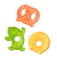 thumbnail image 1 of Itzy Ritzy Cutie Coolers™ Silly Foods - 3 pack cold water teether, 1 of 7