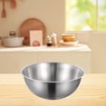 thumbnail image 4 of Ensemble de Bols à Mélanger en Acier Inoxydable, Organisateur de Rangement pour Aliments de Réfrigérateur Domestique, Robuste, Résistant à la Rouille, Robuste, Facile à Nettoyer, Va au Lave-Vaisselle, Polyvalent pour Mélanger, Servir, Salade, Maïs Soufflé, Empilable, 4 of 6