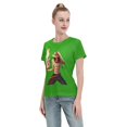 thumbnail image 4 of Women's Basic Short Sleeve T-Shirt One Piece Ace, 4 of 6