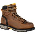 thumbnail image 1 of Georgia Boot Men's Carbo-Tec LTX Waterproof Composite Toe Work Boot Black & Brown - GB00391, 1 of 7